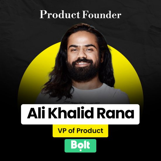 Ali Khalid Rana -Product Founder